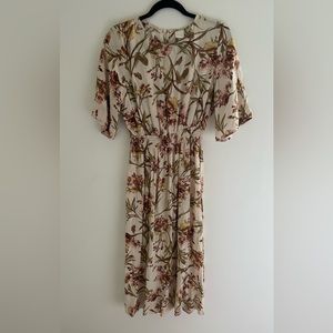 MIDI H&M Floral Dress